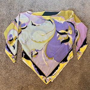 Vintage Emilio Pucci Psychedelic Shirt